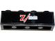 Part No: 3010pb337  Name: Brick 1 x 4 with Red and Silver 'Z/28' Pattern (Sticker) – Set 10304