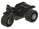 Part No: 30187c02  Name: Tricycle with Dark Gray Chassis and Light Gray Wheels - Notched Holes on Rear Wheels