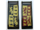 Part No: 30292pb038  Name: Flag 7 x 3 with Bar Handle with HP Hufflepuff Banner / Gryffindor Banner Pattern (Stickers) - Set 75954