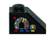 Part No: 3040pb007R  Name: Slope 45 2 x 1 with Gauges Pattern Model Right Side (Sticker) - Set 8286