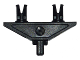 Part No: 30624  Name: Hinge 1 x 4 Triangle with Two Pins, Locking 1 Finger