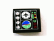 Part No: 3068pb0154  Name: Tile 2 x 2 with Gauges and Airplane and Horizon Screen Pattern (Sticker) - Set 8412