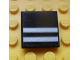 Part No: 3068pb0651  Name: Tile 2 x 2 with 2 Silver Stripes Pattern (Sticker) - Set 8658