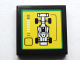 Part No: 3068pb1073  Name: Tile 2 x 2 with F1 Race Car and Bar Gauge Pattern (Sticker) - Set 75913