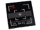 Part No: 3068pb2135  Name: Tile 2 x 2 with Display Screen with White Crosshairs and '89.45' Pattern (Sticker) - Set 80011