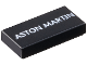 Part No: 3069pb1366  Name: Tile 1 x 2 with White 'ASTON MARTIN' Pattern