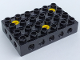 Part No: 31345c01  Name: Duplo, Toolo Brick 4 x 6 with Holes on Sides and Top and 3 Screws in Top