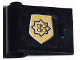 Part No: 3189pb007  Name: Door 1 x 3 x 2 Left with World City Gold Police Badge Small Pattern (Sticker) - Set 7033