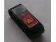 Part No: 32523pb03  Name: Technic, Liftarm Thick 1 x 3 with Danger Sign with Exclamation Mark Pattern (Sticker) - Set 8289