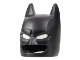Part No: 3320pb01  Name: Minifigure, Headgear Mask Batman Cowl with Molded White Eyes Pattern
