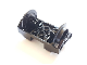 Part No: 38339c01  Name: Train Wheel RC, Holder with Pin Slots with 2 Black Train Wheel RC Train with Pins (38339 / 38340)