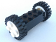 Part No: 4180c03assy1  Name: Brick, Modified 2 x 4 with White Wheels FreeStyle and White Pins with 2 Black Tire 24mm D. x 8mm Offset Tread - Interior Ridges (4180c03 / 3483)
