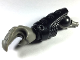 Part No: 44115  Name: Galidor Limb Arm Tager, Bottom Section with Dark Gray Rotatable Hand and Rotation Joint Pin