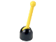 Part No: 4592c01  Name: Antenna Small Base with Yellow Lever (4592 / 4593)