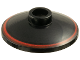Part No: 4740pb032  Name: Dish 2 x 2 Inverted (Radar) with Red Ring Pattern
