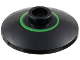 Part No: 4740pb039  Name: Dish 2 x 2 Inverted (Radar) with Bright Green Ring Pattern