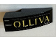 Part No: 50950pb140  Name: Slope, Curved 3 x 1 with 'OLLIVA' Pattern (Sticker) - Set 75978