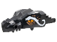 Part No: 5229pb01  Name: Dragon Head (Ninjago) Jaw Upper with Horns with Studs on Sides of Snout with Orange Eyes, White Eyebrows, Medium Nougat Spots and Trim Pattern