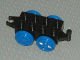 Part No: 53053c02  Name: Duplo, Train Base 2 x 4 with Blue Wheels