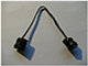 Part No: 5306bc021  Name: Electric, Wire with Brick 2 x 2 x 2/3 Ends,  21 Studs Long