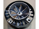 Part No: 53983pb01  Name: Engine, Very Large Turbine, with Pearl Light Gray Marbled Center