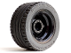 Part No: 54087c01  Name: Wheel 30.4mm D. x 20mm with No Pin Holes with Black Tire 43.2 x 22 ZR (54087 / 44309)