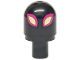 Part No: 58176pb02  Name: Bar with Light Cover (Bulb) / Bionicle Barraki Eye with Magenta and Yellowish Green Eyes Pattern (Doomblob)