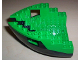 Part No: 6050c04  Name: Boat, Hull Small Bow 12 x 12 x 5 1/3 with Green Top (6050 / 6051)