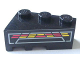 Part No: 6564pb10  Name: Wedge 3 x 2 Right with Red and Yellow Console Display Pattern (Sticker) - Set 8479