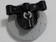 Part No: 65766c03  Name: Technic, Steering Axle with 2 Pin Holes and 2 Arms with Axle Holes without Slots (Reinforced) with Light Bluish Gray Wheel Hub 3 Pin Holes Round (65766 / 35189)