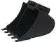Part No: 6619  Name: Technic Digger Bucket 13 x 9 1/2