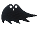 Part No: 68591  Name: Minifigure Cape Cloth, Scalloped 5 Points (Batman), Asymmetrical Waving - Traditional Starched Fabric