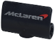 Part No: 71682pb010  Name: Technic, Panel Curved 2 x 3 x 1 with Silver and Red McLaren Logo Pattern