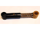 Part No: 731c09  Name: Technic, Shock Absorber 6.5L with Pearl Gold Piston Rod - Soft Spring, Tight Coils