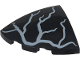 Part No: 76797pb08  Name: Slope, Curved 3 x 3 Corner Round with White Lightning Bolts Pattern