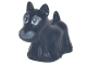 Part No: 83188pb01  Name: Dog, Terrier Scottish (Scottie) with Dark Bluish Gray Eyes, Eyebrows, and Muzzle Pattern