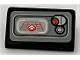 Part No: 85984pb246  Name: Slope 30 1 x 2 x 2/3 with SW First Order Transporter Screen and Lever with Red Button Pattern (Sticker) - Set 75103