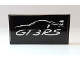 Part No: 87079pb0676  Name: Tile 2 x 4 with 'GT3RS' and Porsche GT3RS Outline Pattern (Sticker) - Set 42056