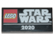 Part No: 87079pb0706  Name: Tile 2 x 4 with 'STAR WARS 2020' Pattern
