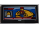 Part No: 87079pb0925  Name: Tile 2 x 4 with Coast Guard Rescue Controller and Minifigure with Life Raft on Screen Pattern (Sticker) - Set 60167