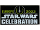 Part No: 87079pb1273  Name: Tile 2 x 4 with 'STAR WARS CELEBRATION EUROPE 2023' Pattern