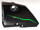 Part No: 87080pb088  Name: Technic, Panel Fairing # 1 Small Smooth Short, Side A with Bright Green Stripe Pattern (Sticker) - Set 42170