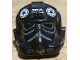 Part No: 87556pb08  Name: Minifigure, Headgear Helmet SW Stormtrooper Type 2, TIE Fighter Pilot Pattern 3
