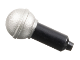 Part No: 90370pb01  Name: Minifigure, Utensil Microphone with Silver Top Full Screen Pattern