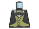 Part No: 973pb0741  Name: Torso Harry Potter Jacket Formal with 4 Button Vest and Brown Bow Tie Pattern