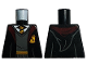 Part No: 973pb4303  Name: Torso Hogwarts Robe Open with Gryffindor Crest, Sweater, Shirt and Tie Pattern