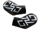 Part No: 981982pb388  Name: Arm, (Matching Left and Right) Pair with White Stylized 'OSO' Pattern