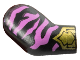 Part No: 982pb331  Name: Arm, Right with Dark Pink Animal Stripes and Gold Armor Cuff Pattern