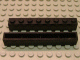 Part No: crssprt01  Name: Brick 1 x 8 without Bottom Tubes, with Cross Supports