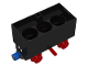 Part No: x488c01  Name: Train Battery Box Car with Switch and Red Wheels (Undetermined Type)
